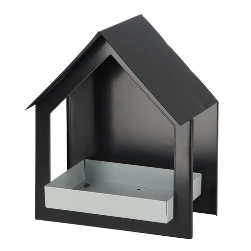 Esschert's Garden Bird Baths & Feeders - Wall Mounted Bird Table - Anthracite