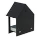 Esschert's Garden Bird Baths & Feeders - Wall Mounted Bird Table - Anthracite