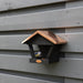 Esschert's Garden Bird Baths & Feeders - Wall Mounted Bird Table - Black Copper