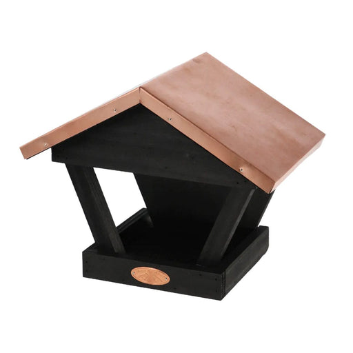 Esschert's Garden Bird Baths & Feeders - Wall Mounted Bird Table - Black Copper