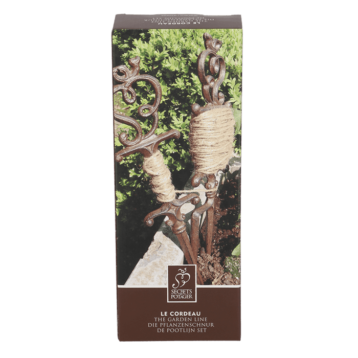 String Row Markers Rustic Garden Row Marker with 25M Jute String — Gardening Gifts Co.