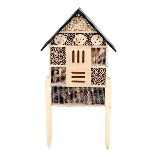 Esschert's Garden Garden Decor - Large Bug Hotel on Pole
