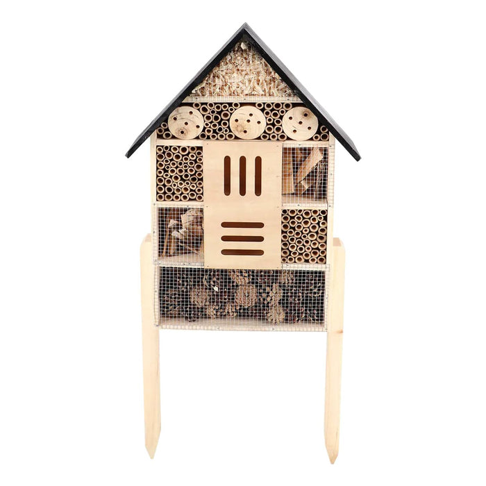 Esschert's Garden Garden Decor - Large Bug Hotel on Pole