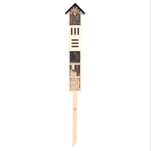 Esschert's Garden Garden Decor - Tall Bug Hotel on Pole