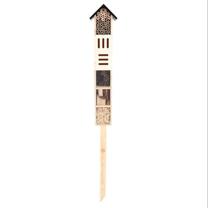 Esschert's Garden Garden Decor - Tall Bug Hotel on Pole