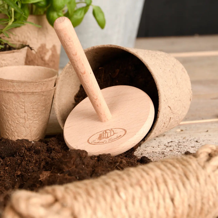Esschert's Garden Garden Essentials - Round Pot Tamper