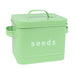 Esschert's Garden Garden Storage & Organisation - Light Green Vintage Green Seed Storage Tin