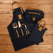Esschert's Garden Garden Tool Gift Sets - Gardener's Complete Tool Bag Bundle - Denim
