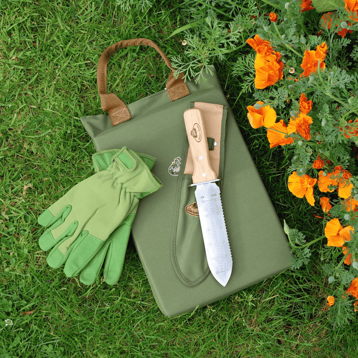 Esschert's Garden Garden Tool Gift Sets - Men's Hori Hori Knife & Kneeler Bundle