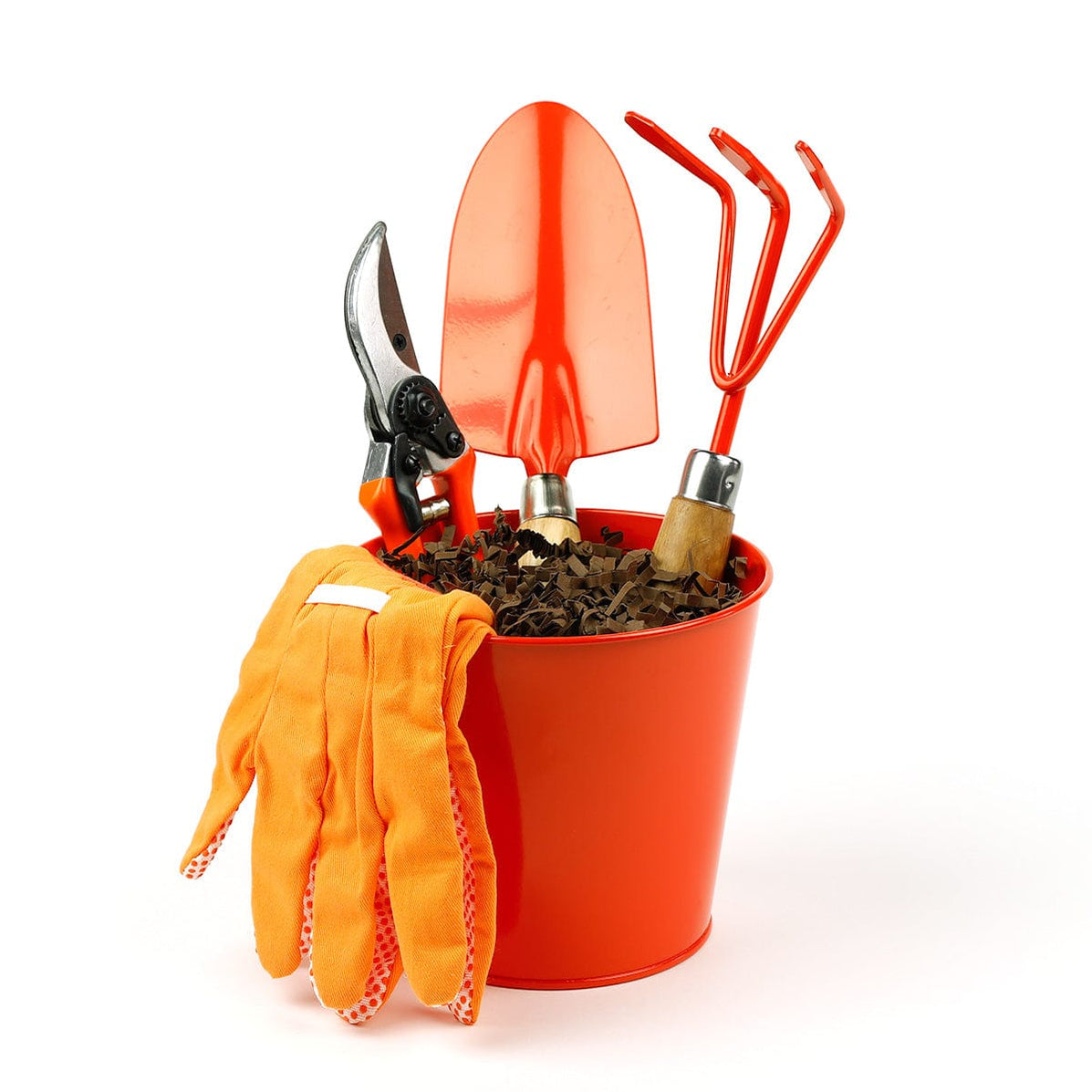 Shades of Nature Garden Tools Set and Flower Pot (Various Colours ...