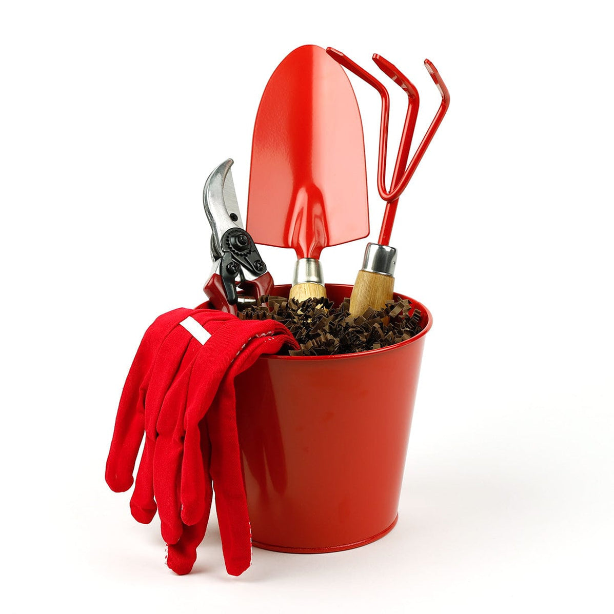 Shades of Nature Garden Tools Set and Flower Pot (Various Colours ...
