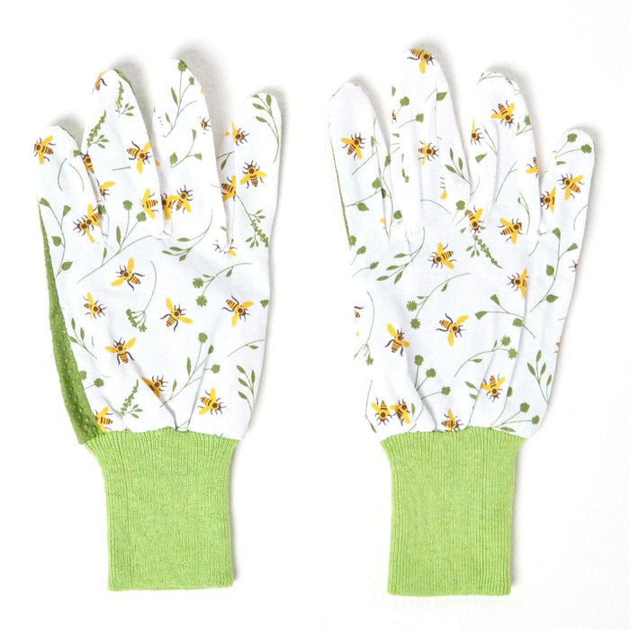 bee gardening gloves Bee Print Gardening Gloves — Gardening Gifts Co