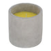 Esschert's Garden Homeware - Citronella Candle in Cement Pot