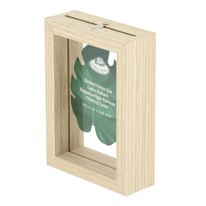 Esschert's Garden Indoor Decor - Glass Frame for Dried Flowers and Herbs (Small)