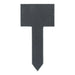 Gardening Gifts Co. Garden Essentials - Square Slate Plant Marker Set