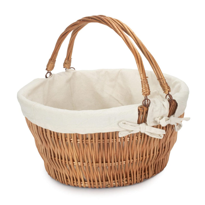 Gardening Gifts Co. Garden Trugs & Baskets - Chatsworth Market Basket With White Lining