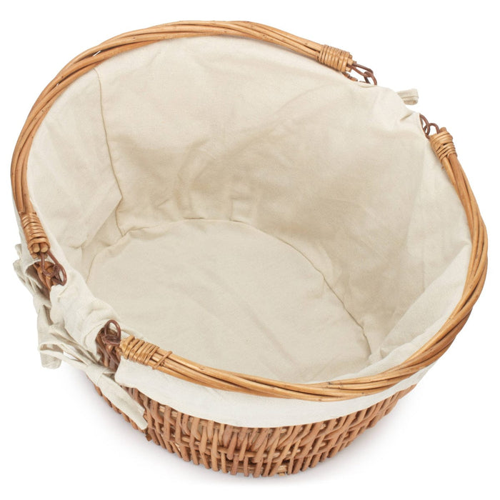 Gardening Gifts Co. Garden Trugs & Baskets - Chatsworth Market Basket With White Lining