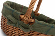 Gardening Gifts Co. Garden Trugs & Baskets - Wicker Shopper Basket With Lining - Tweed