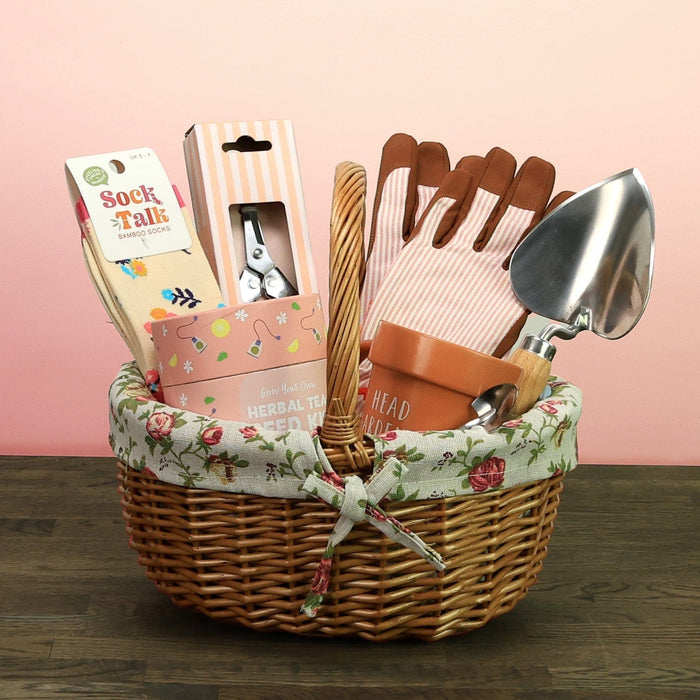 Gardening Gifts Co. Gift Hampers - Blush Pink Ladies Gardening Gift Basket