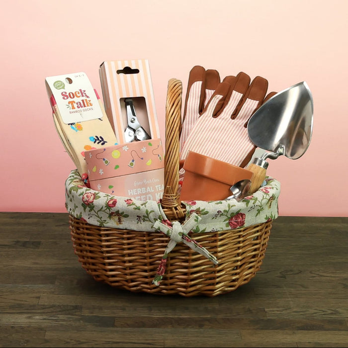 Gardening Gifts Co. Gift Hampers - Blushing Pink Ladies Gardening Gift Basket