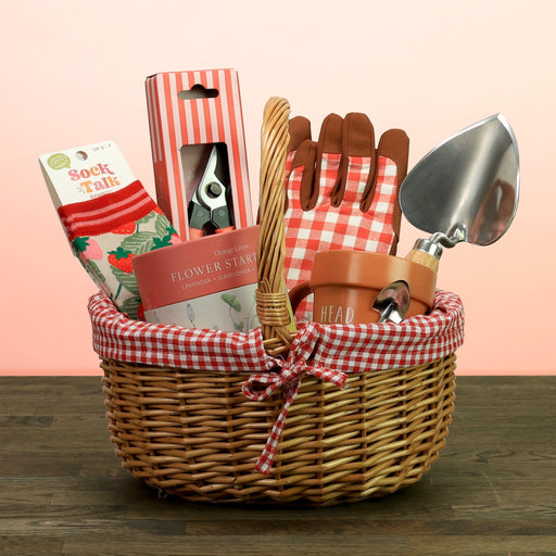 Gardening Gifts Co. Gift Hampers - Lovely Ladies Red Gardening Gift Basket