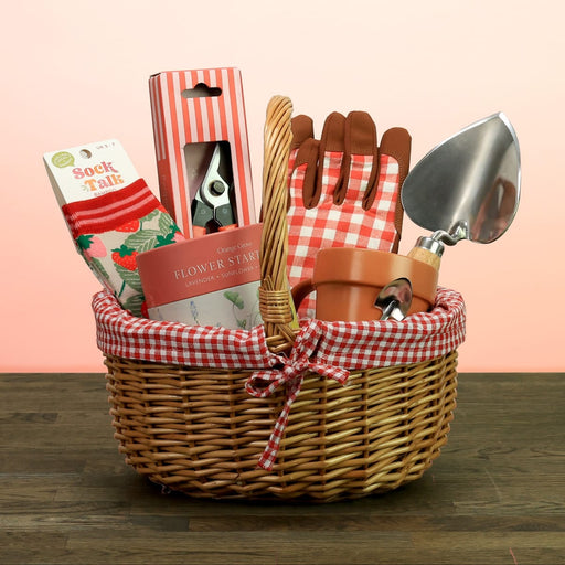 Gardening Gifts Co. Gift Hampers - Lovely Red Ladies Gardening Gift Basket
