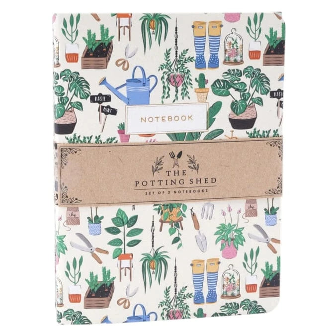 Gardening Gifts Co. Journals & Notebooks - The Potting Shed - Set of 2 Notebooks