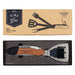 Gentlemen's Hardware Garden Tool Gift Sets - BBQ Multi-Tool (Acacia & Stainless Steel)