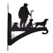 Jardinopia Garden Decor - Country Man Decorative Garden Hanging Basket Bracket - Various Styles