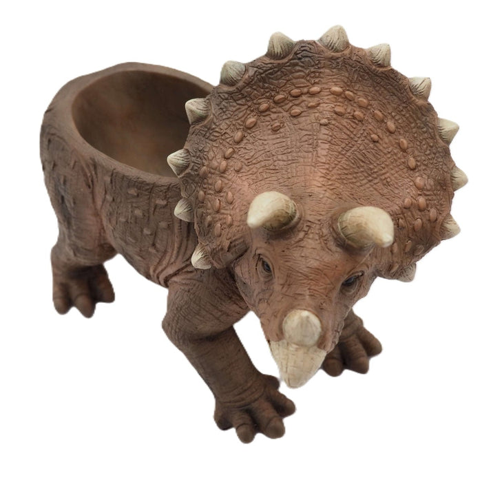 triceratops plant pot Dinosaur Planter