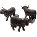 Jardinopia Plant Pot Accessories - Plant Pot Feet - Bronze Highland Cow