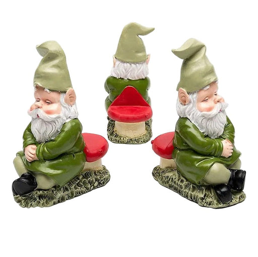 Jardinopia Plant Pot Accessories - Plant Pot Feet - Sleeping Gnome
