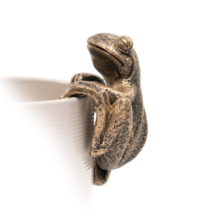 frog plant pot hangers Plant Pot Hanger - Bronze Frog