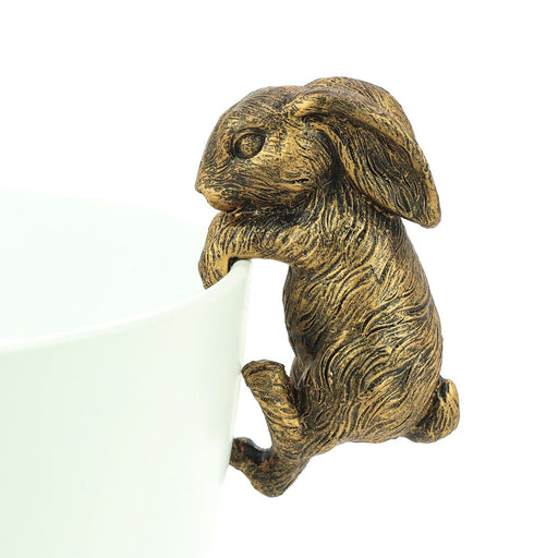 Jardinopia Plant Pot Accessories - Plant Pot Hanger - Bronze Rabbit