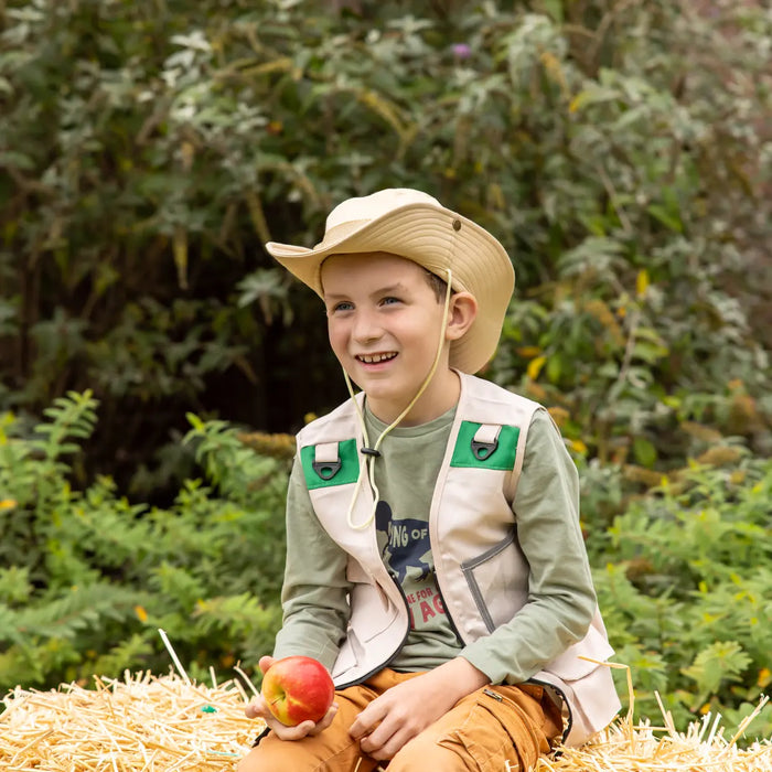 Kids in the Garden Headwear & Scarves - Kids Explorer Hat