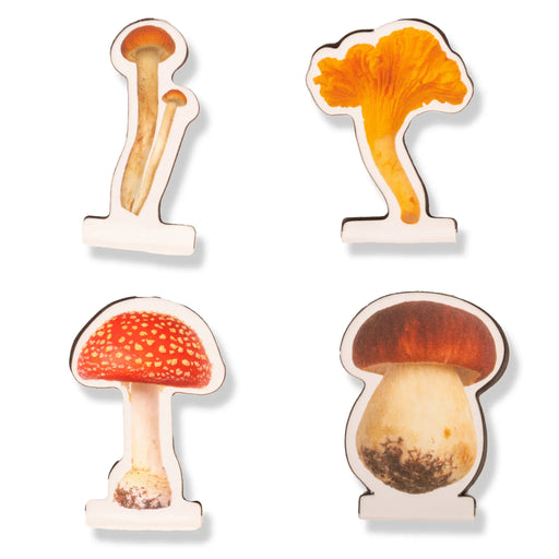 Kikkerland Journals & Notebooks - Mushroom Magnetic Bookmarks