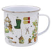 Lesser & Pavey Enamel Mugs - Green Fingers Garden Tin Mug