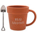 Lesser & Pavey Enamel Mugs - Head Gardener Mug & Spoon