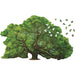 Madd Capp Games - I Am Oak -Tree Shaped 1000 Piece Jigsaw Puzzle