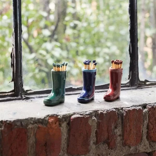 Paddywax Indoor Decor - Wellington Boot Matchstick Holder