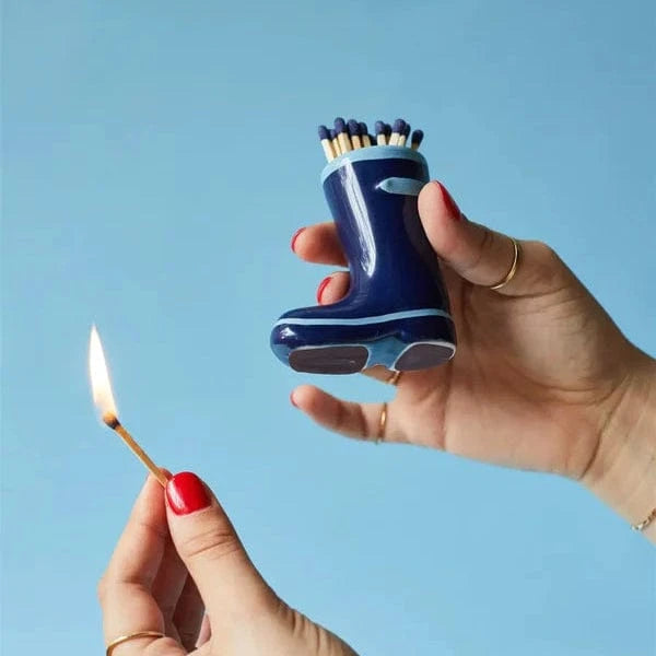Paddywax Indoor Decor - Wellington Boot Matchstick Holder