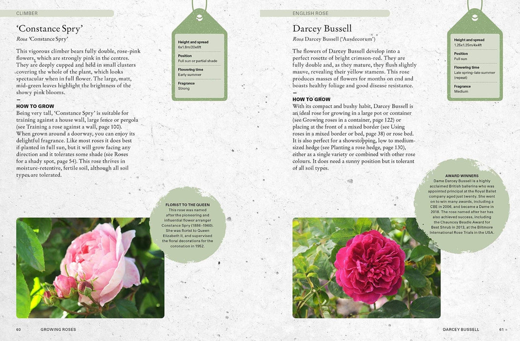 Royal Botanic Gardens, Kew Books - Kew Gardener's Guide To Growing Roses