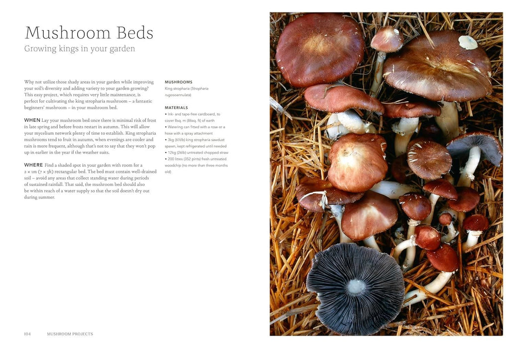 Royal Botanic Gardens, Kew Books - Project Mushroom - A Modern Guide to Growing Fungi