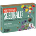 Seedball Plant & Herb Growing Kits - Garden Meadow Make your own Seedball Kit