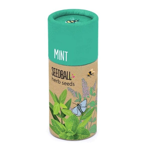Seedball Plant & Herb Growing Kits - Mint Seedball Herb Tubes
