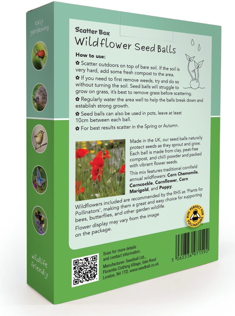Seedball Scatter Box — Gardening Gifts Co.