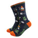Sock Talk Socks - Men's Socks - Garden Gnomes
