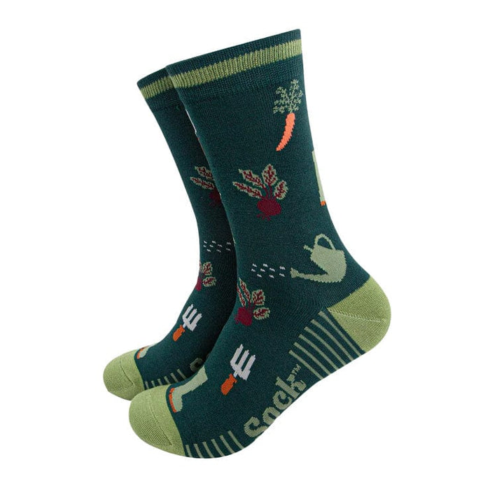 Sock Talk Socks - Men's Socks - Green Gardening Tools