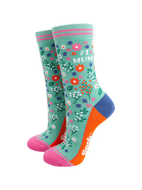 Sock Talk Socks - Women's Socks - Number 1 Mum