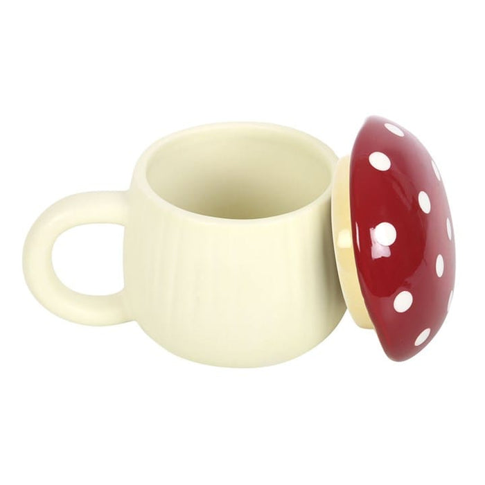 Something Different Enamel Mugs - Mushroom Shaped Mug